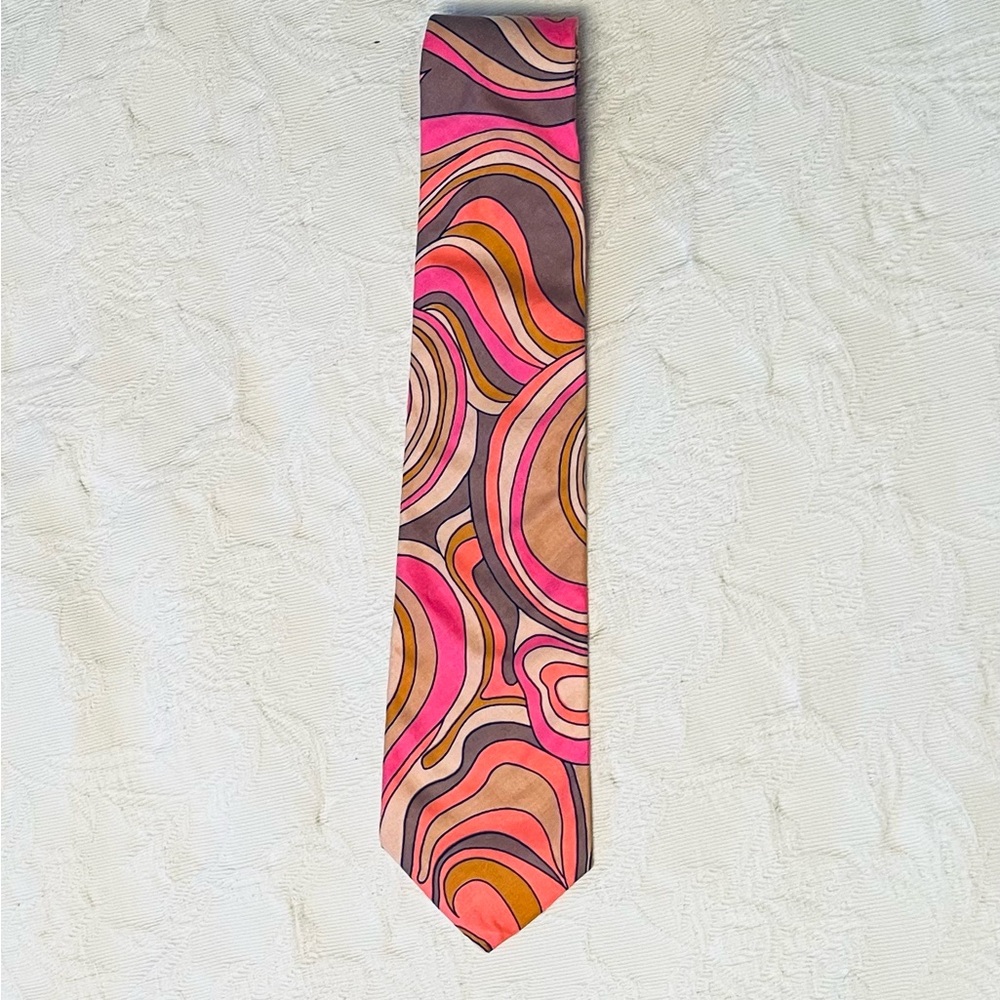 1970s Vicky Davis limited edition cotton tie